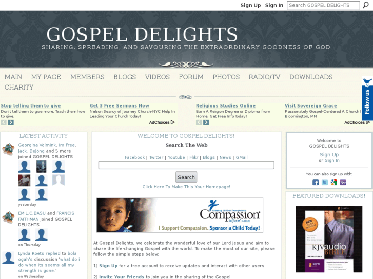 www.gospeldelights.com