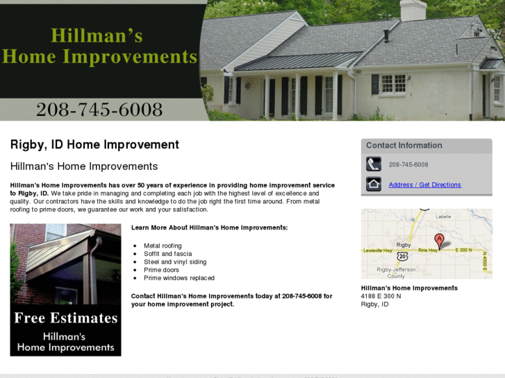 www.hillmanhomeimprovementidaho.com