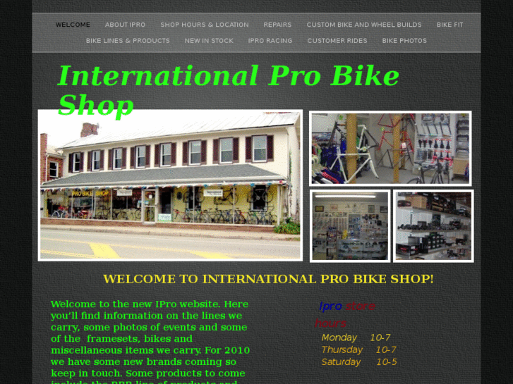 www.internationalprobikeshop.com