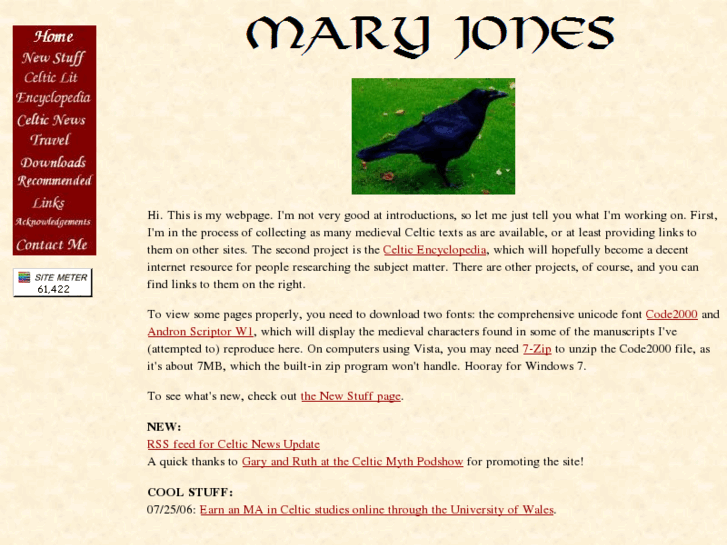 www.maryjones.us