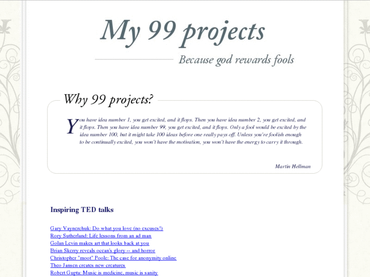 www.my99projects.com