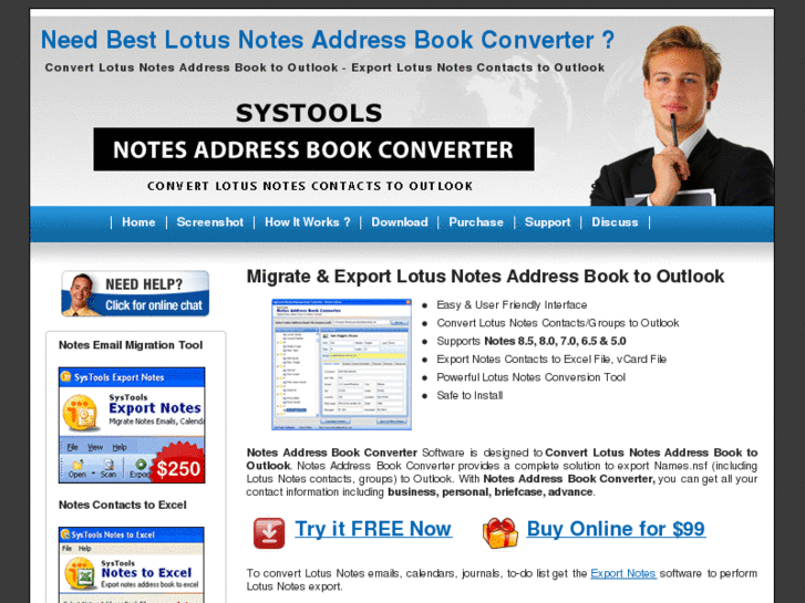 www.notesaddressbook.com