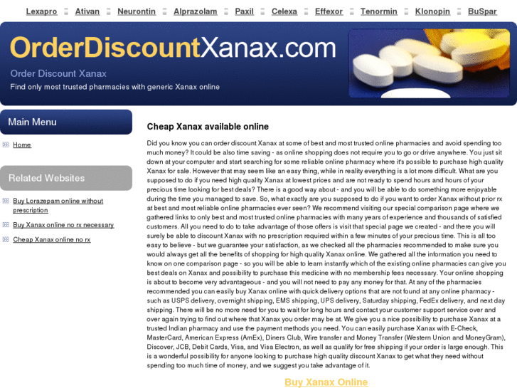 www.orderdiscountxanax.com