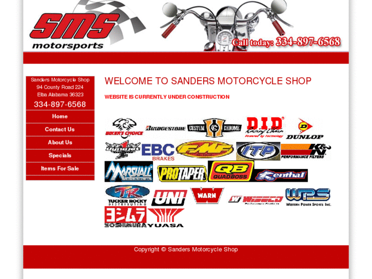 www.sandersmotorcycleshop.com