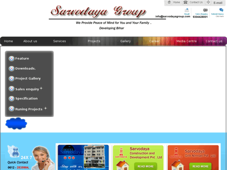 www.sarvodayagroup.com