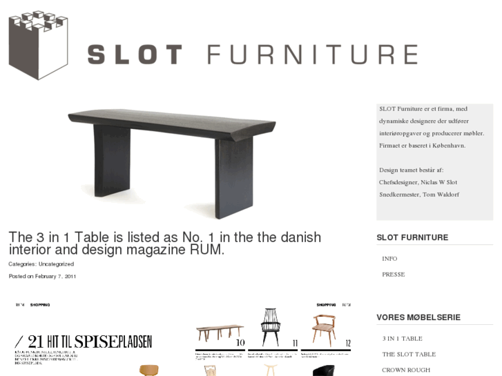 www.slotfurniture.dk