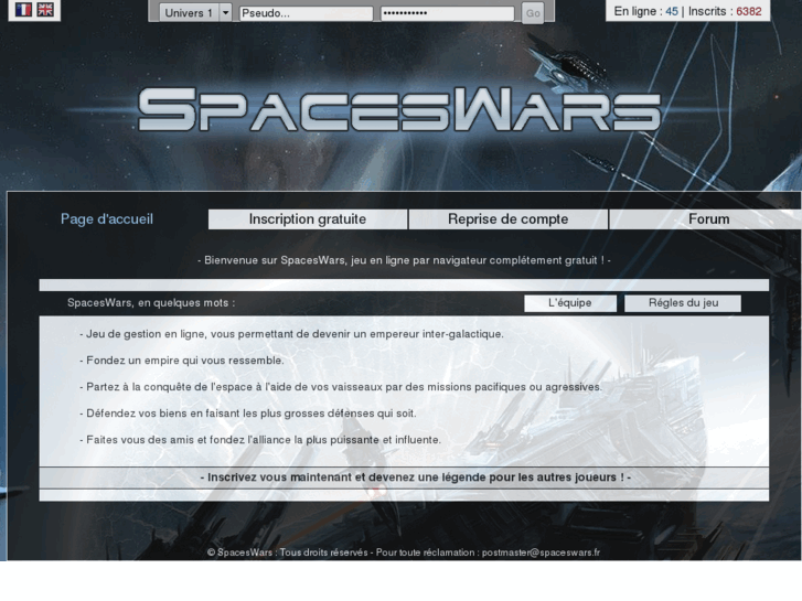 www.spaceswar.net