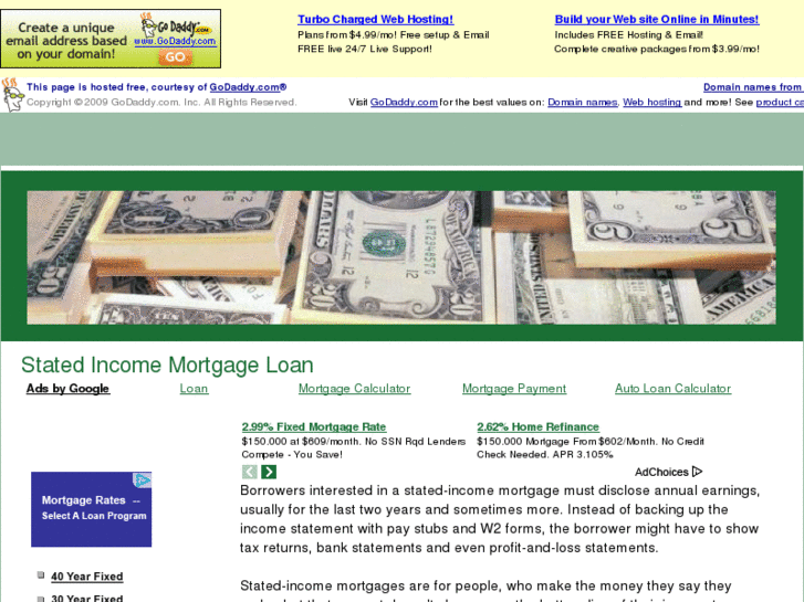 www.statedincomemortgageloan.com