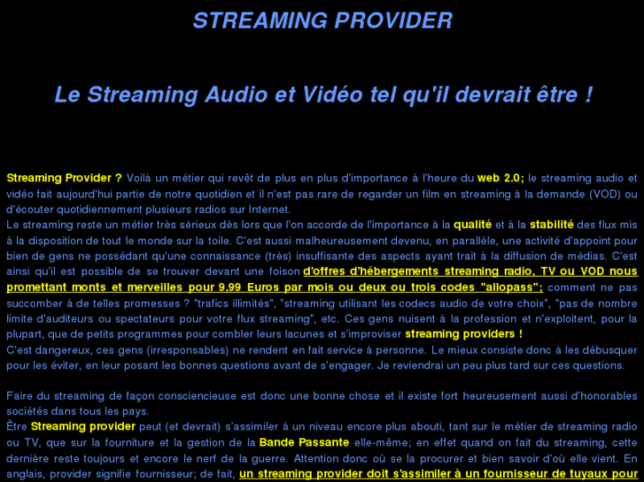 www.streaming-provider.net