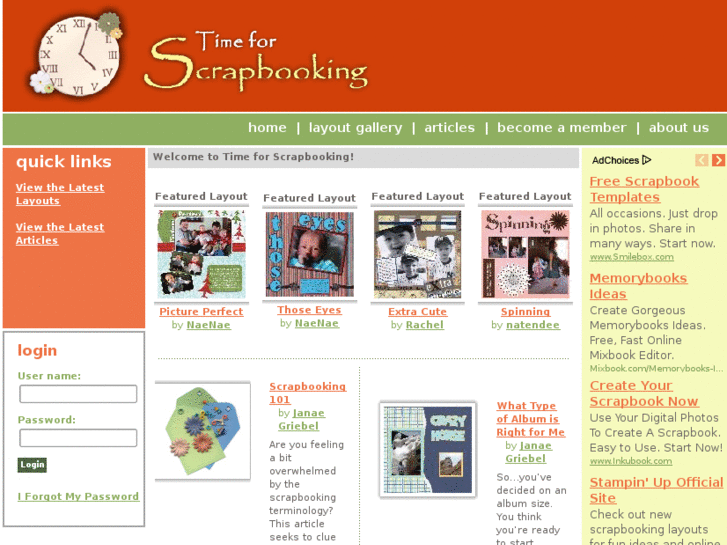 www.timeforscrapbooking.com