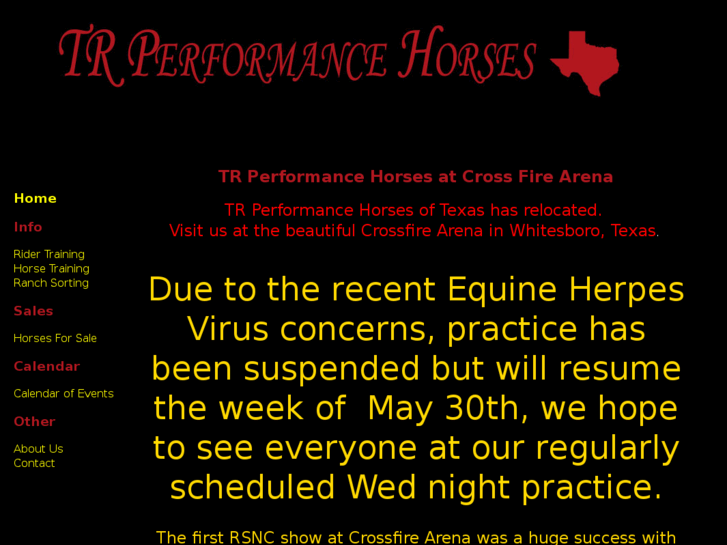 www.trperformancehorsesoftexas.com