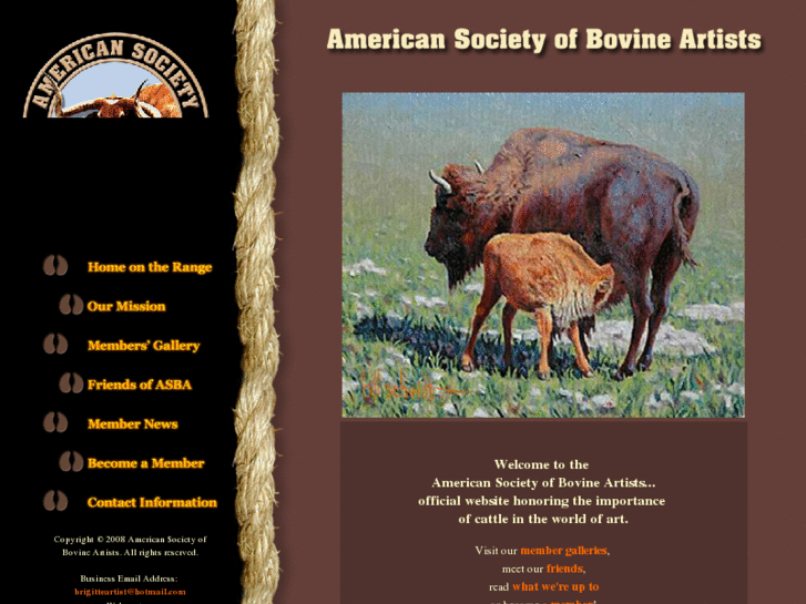 www.americansocietyofbovineartists.com