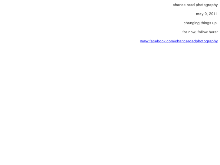 www.chanceroad.com