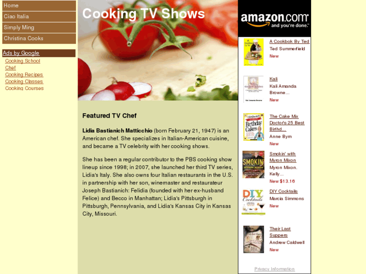 www.cookingtvshows.com