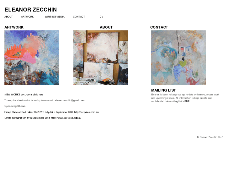 www.eleanorzecchin.com