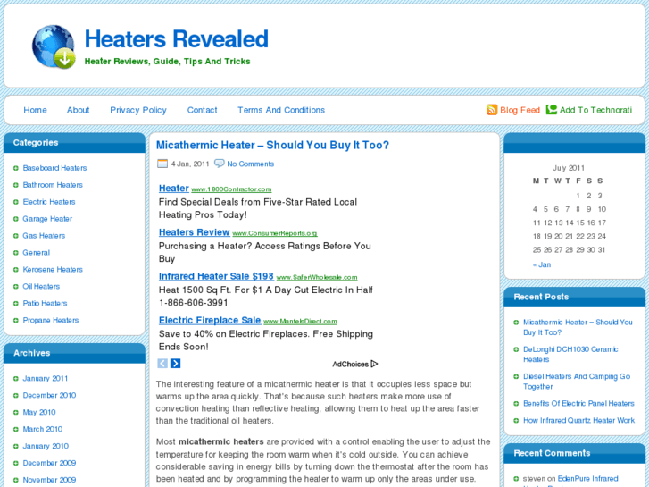 www.heatersrevealed.com