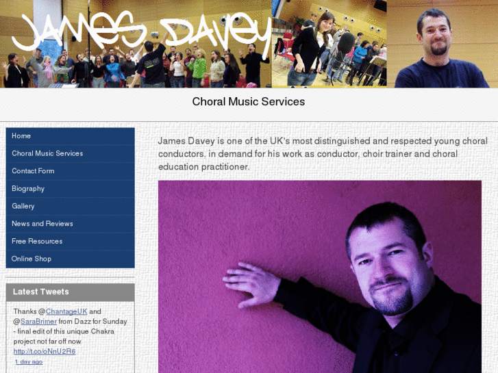 www.jamesdavey.org
