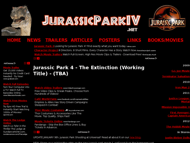 www.jurassicparkiv.net