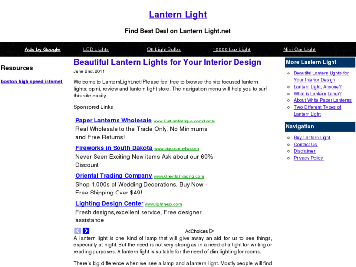 www.lanternlight.net