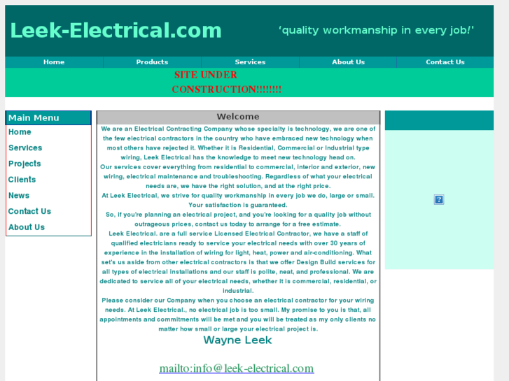 www.leek-electrical.com