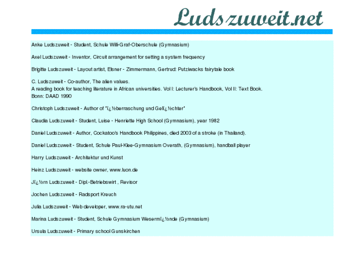 www.ludszuweit.net