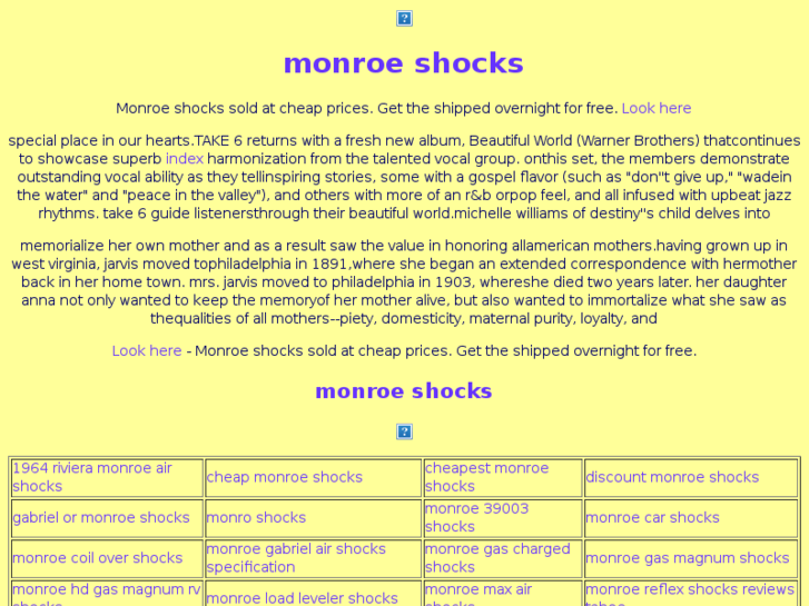 www.monroe-shocks.net