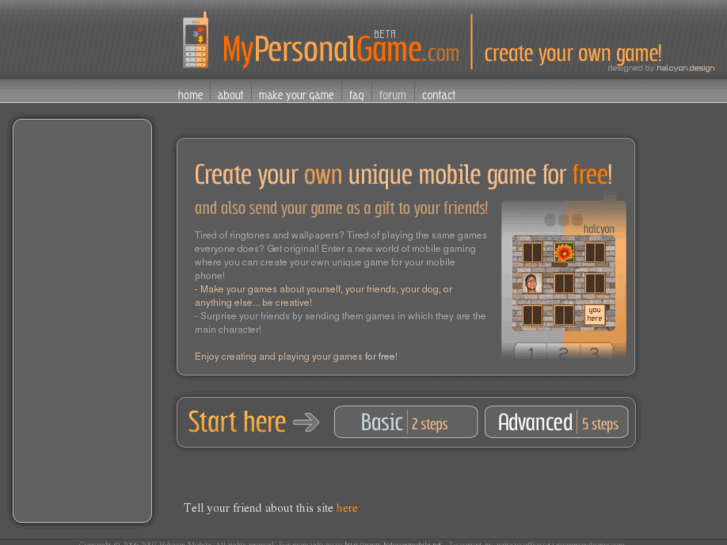 www.mypersonalgame.com