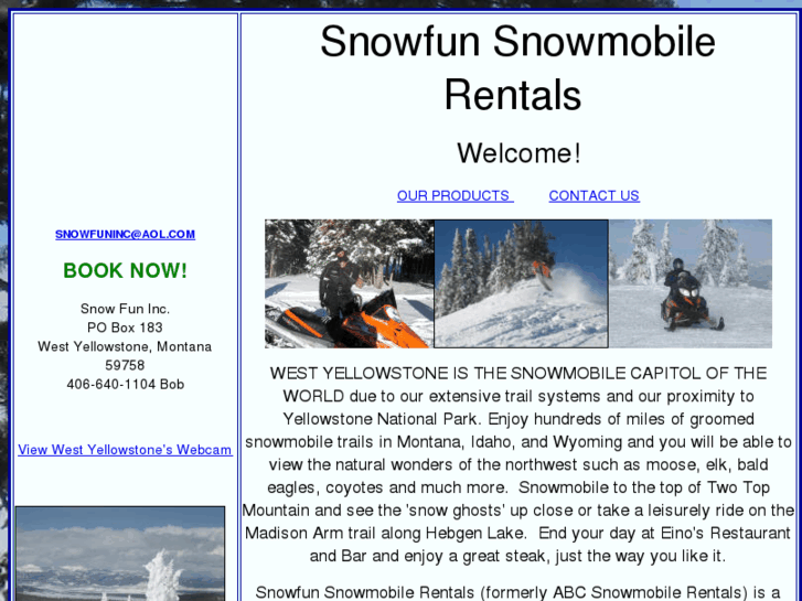 www.snowfunsnowmobiles.com