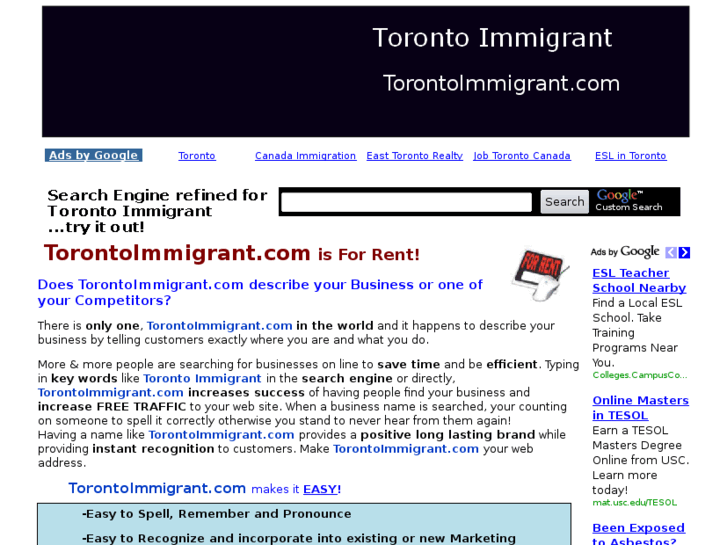 www.torontoimmigrant.com