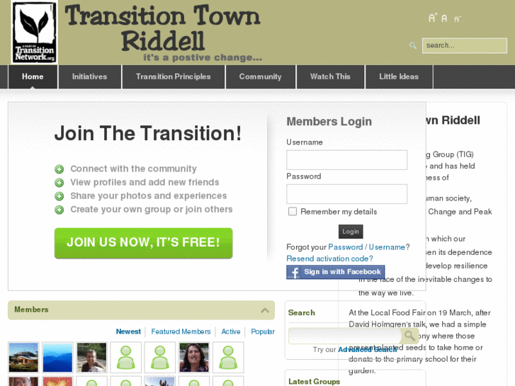 www.transitiontownriddell.org.au