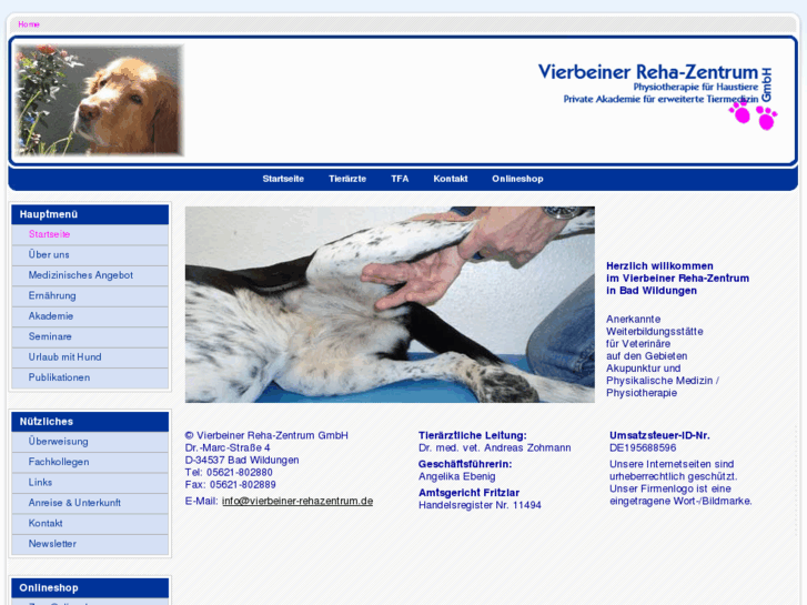 www.vierbeiner-rehazentrum.de