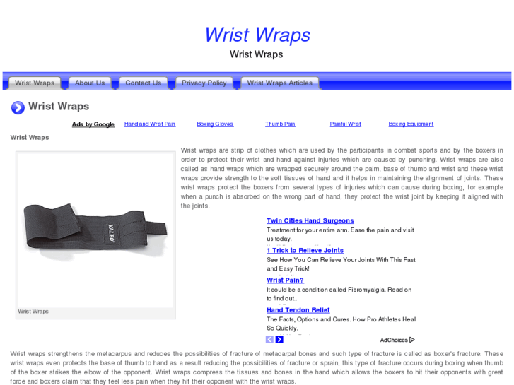 www.wristwraps.org