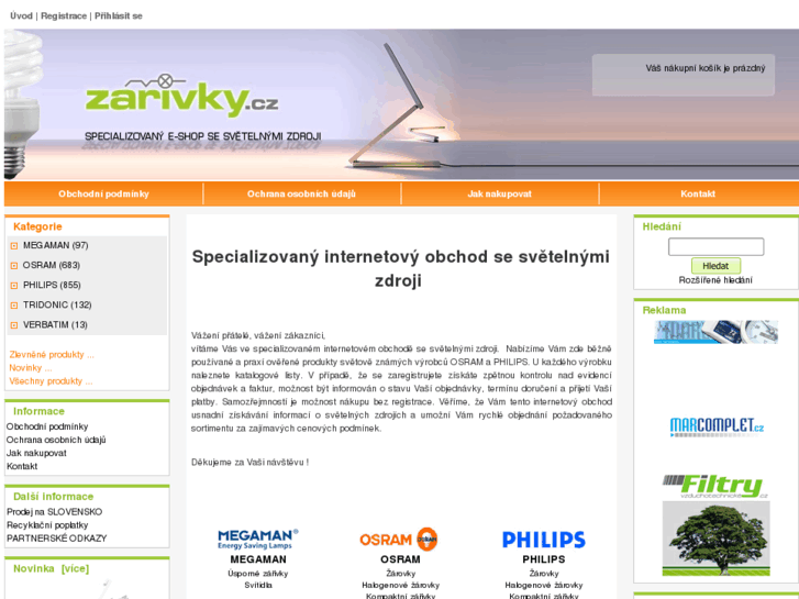 www.zarivky.cz