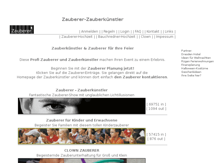 www.zauberer-zauberkuenstler-verzeichnis.de