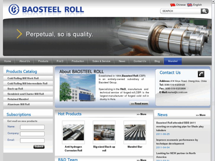 www.baosteelroll.com