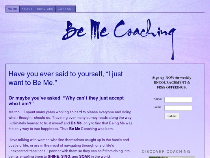 www.bemecoaching.com