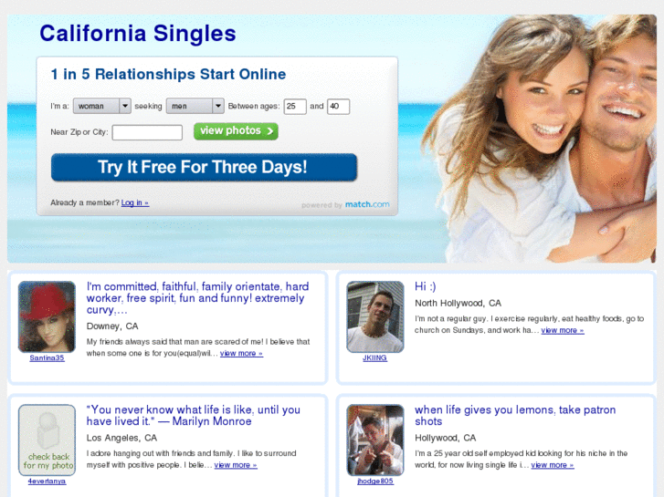 www.california-singles.org