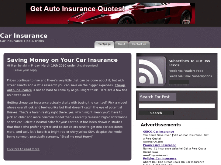 www.carinsurancesecrets.info