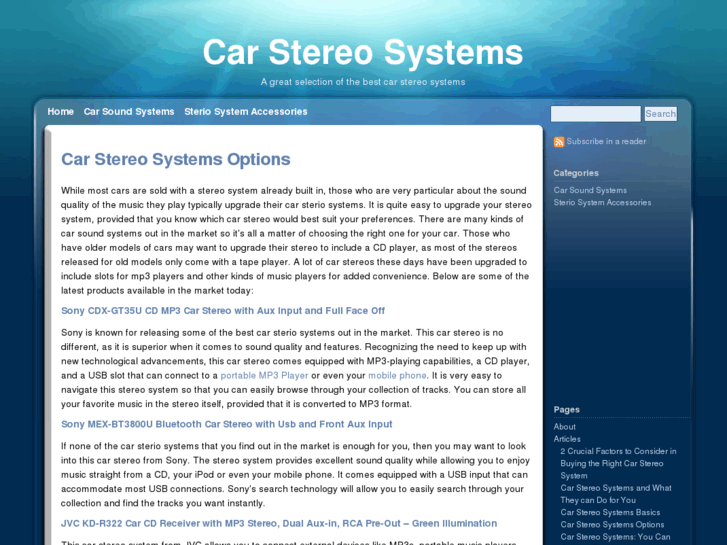 www.carsteriosystems.co.uk