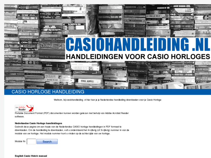 www.casiohandleiding.nl