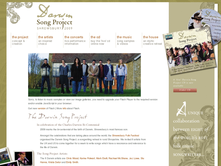 www.darwinsongproject.com