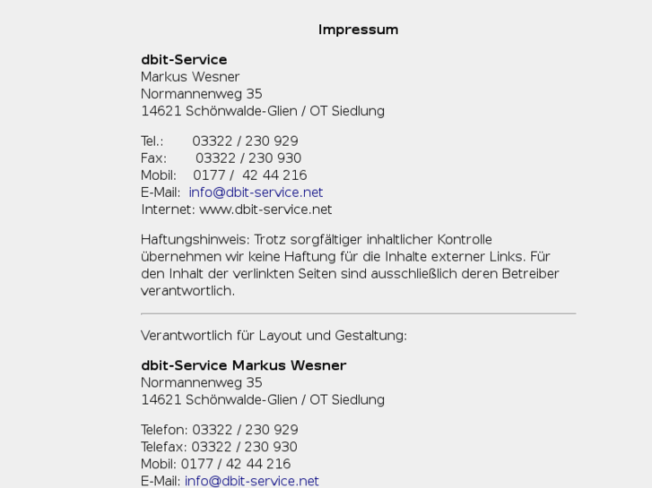 www.dbit-service.net