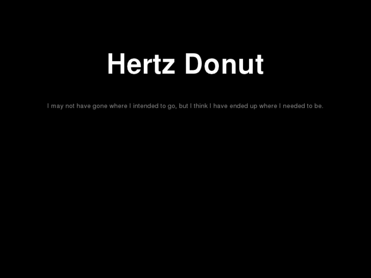www.hertzdonut.net