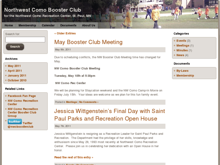 www.nwcomoboosterclub.com