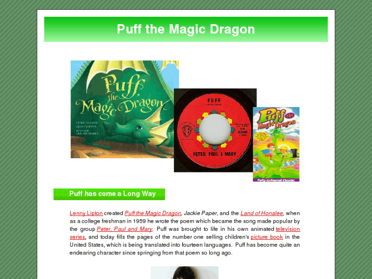 www.puff-the-magic-dragon.com