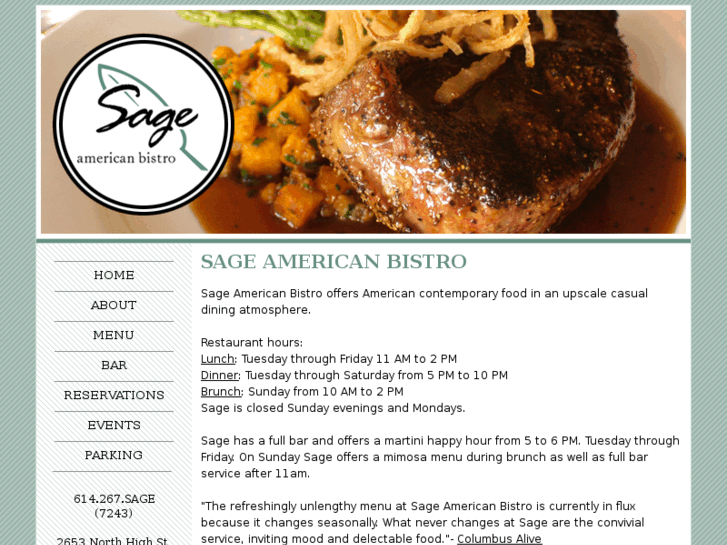www.sageamericanbistro.com
