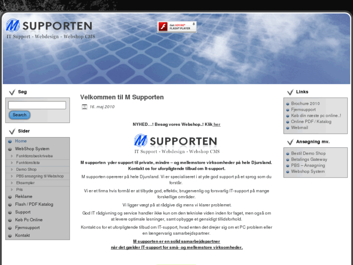 www.supporten.dk