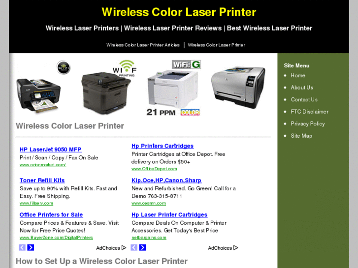 www.wirelesscolorlaserprinter.net