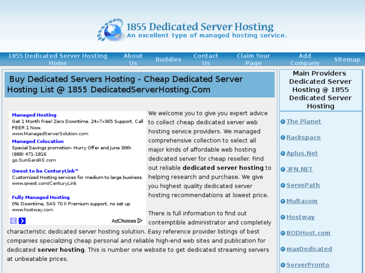 www.1855dedicatedserverhosting.com