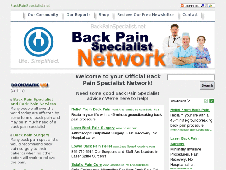 www.backpainspecialist.net